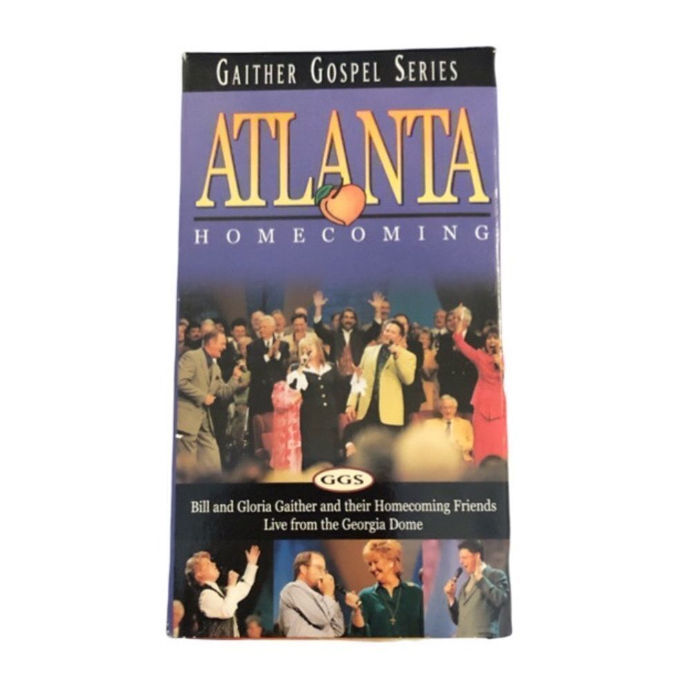 Atlanta Homecoming VHS Gaither Gospel‎ Series, Vintage, 1998